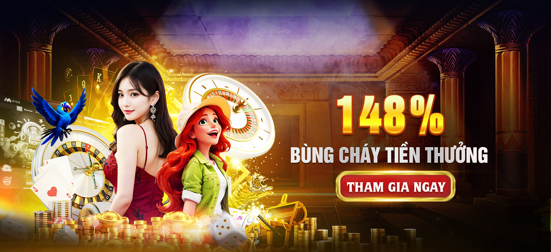 Hình ảnh quảng cáo của vi777 hiển thị nền tảng và các lợi ích