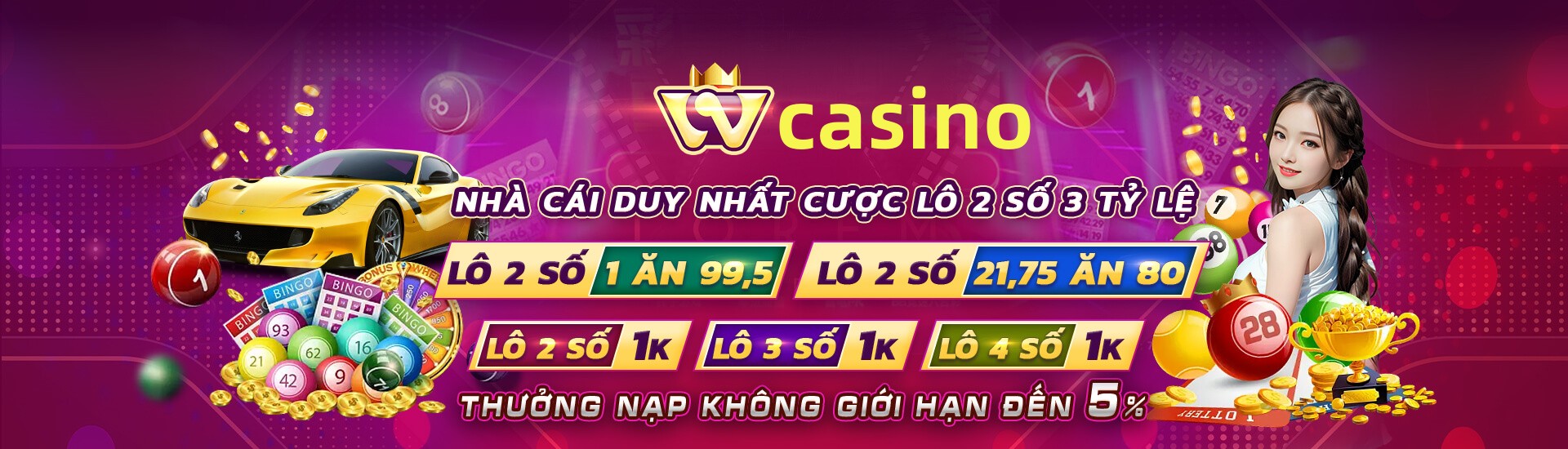 Hình ảnh quảng cáo của vi777 hiển thị nền tảng và các lợi ích